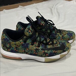 Nike KD EXT Multi color Floral Shoes